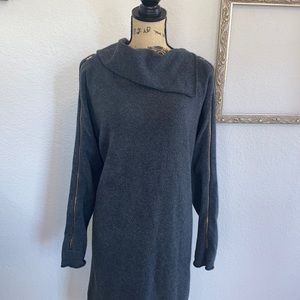 French Connection Gray Sweater Dress Size 12